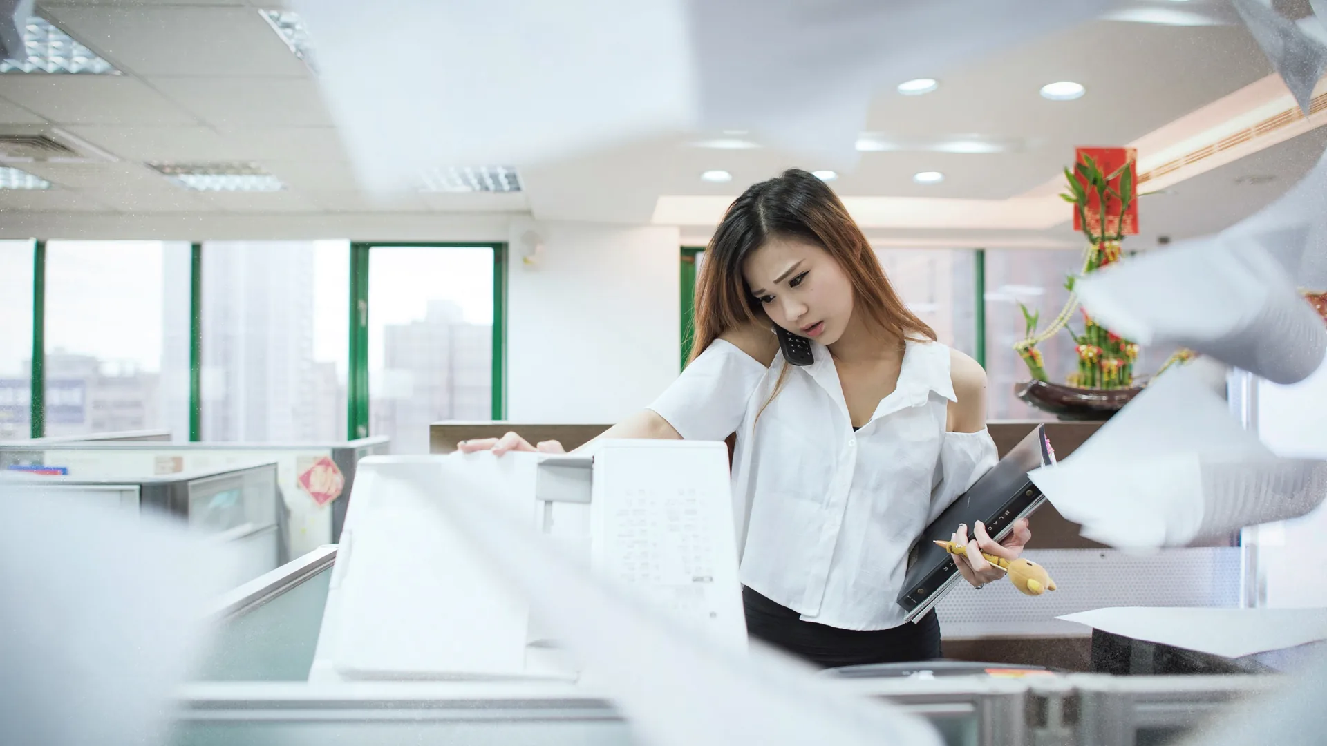Managed office printer fleet monitored and supported by HAD-COPY