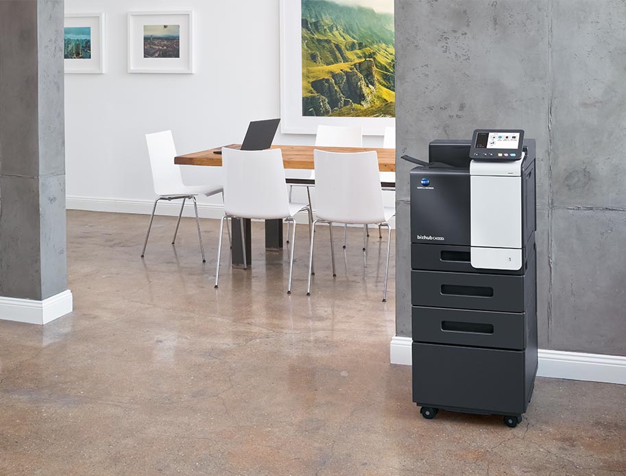Koncia Minolta bizhub C4000i location image
