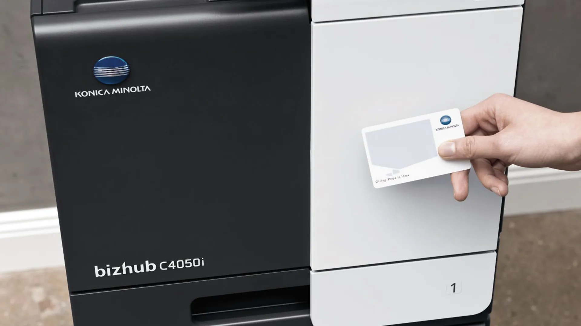 Secure workplace printing controlled through user authentication